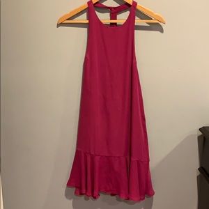 pink going out dress